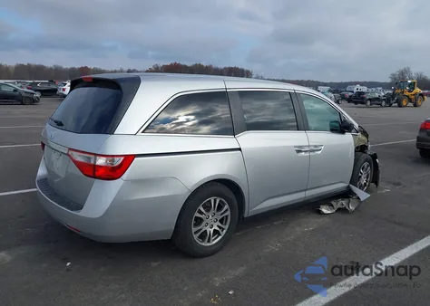 2012 Honda Odyssey Ex-L from USA, damaged, VIN 5FNRL5H66CB066112